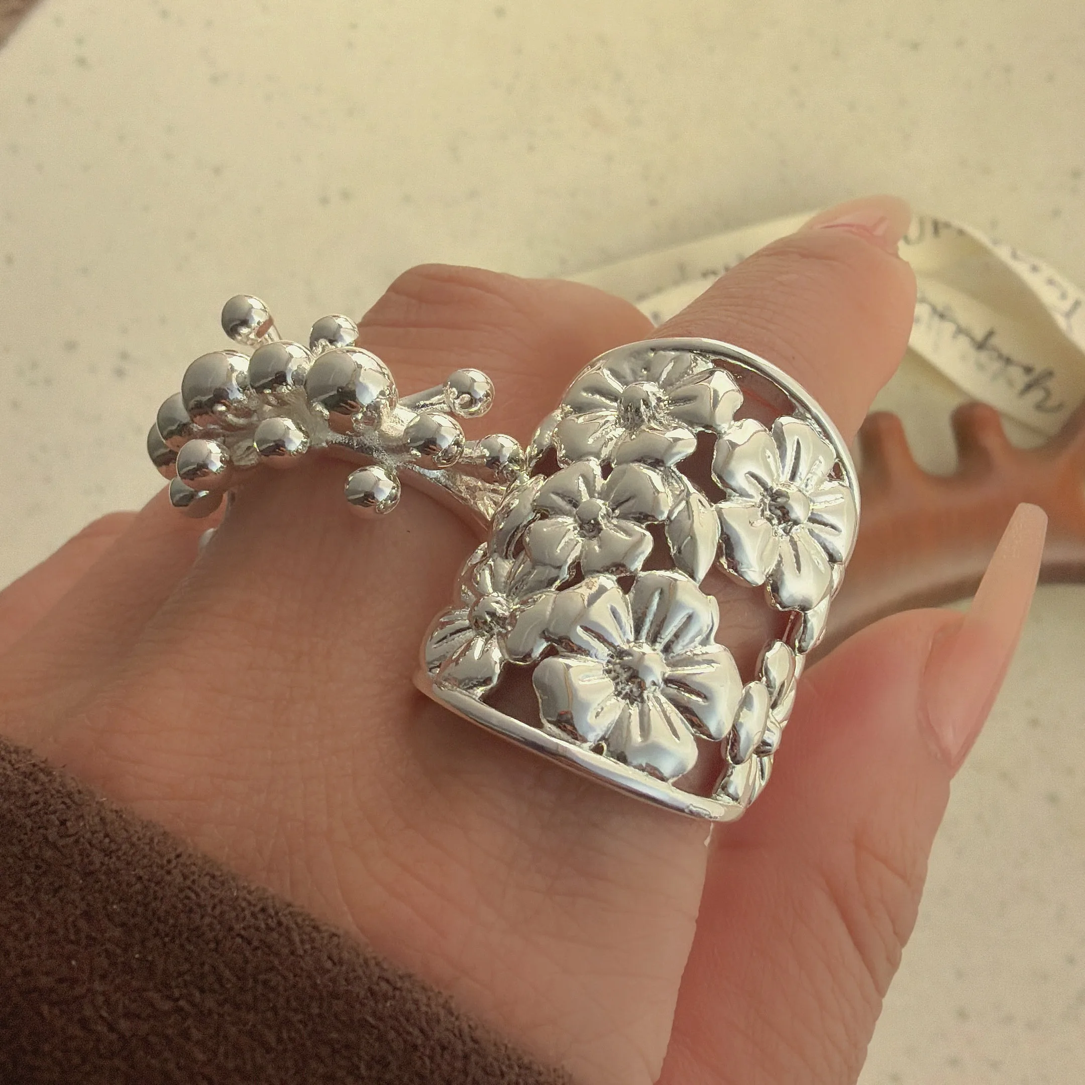 925 Sterling Silver Rings for - Statement Cocktail Ring recension och pris