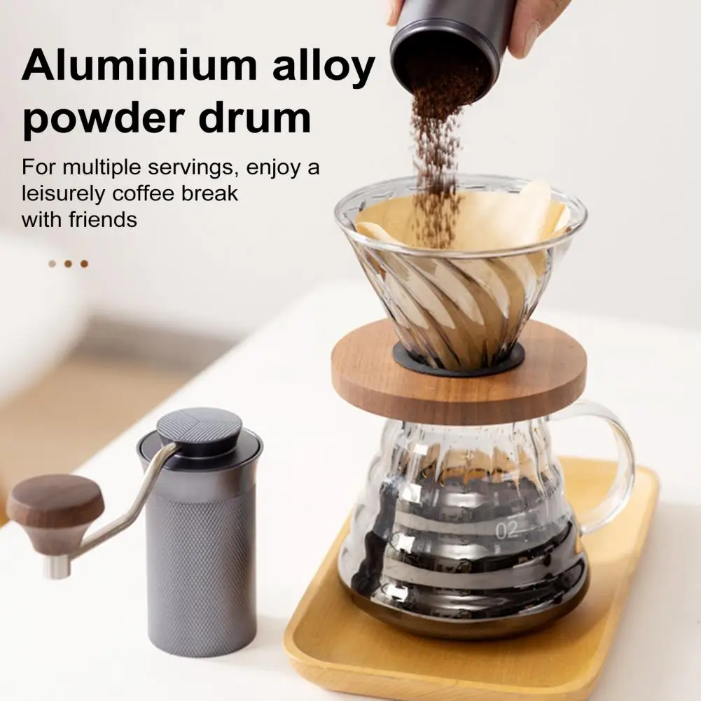 

Strong Accurate Color Coffee Machine Professional Stainless Steel Coffee Grinder with Adjustable Double Bearing for Perfectly