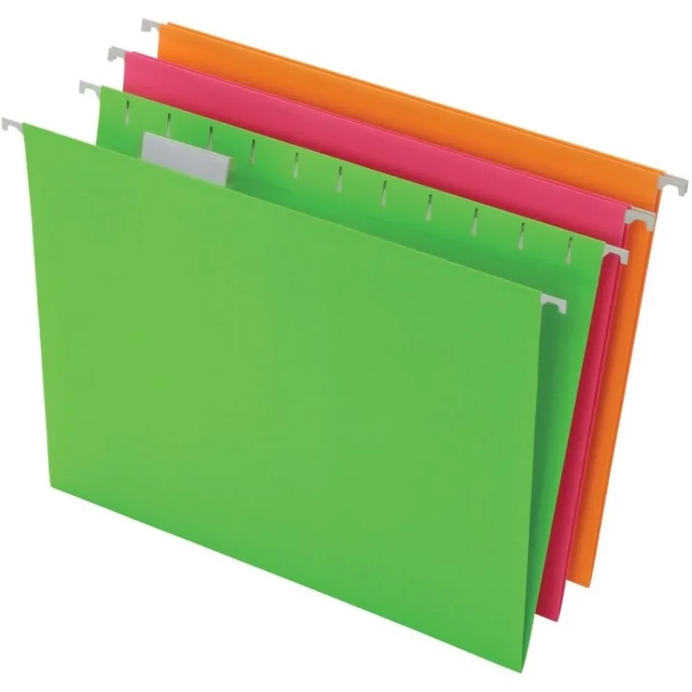 

Glow hanging folder, letter size, sort, box size 12