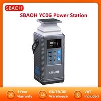SBAOH YC06 Power Station Portable Powerbank 296 Wh Battery for Multiple Devices 300W Solar Generator for Camping Outdoors Travel