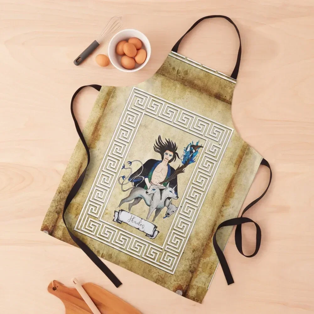 

Hades (Greek Gods Collection) Apron For Women Kitchen Woman Work Trim Cloth Kitchen on the wall Apron