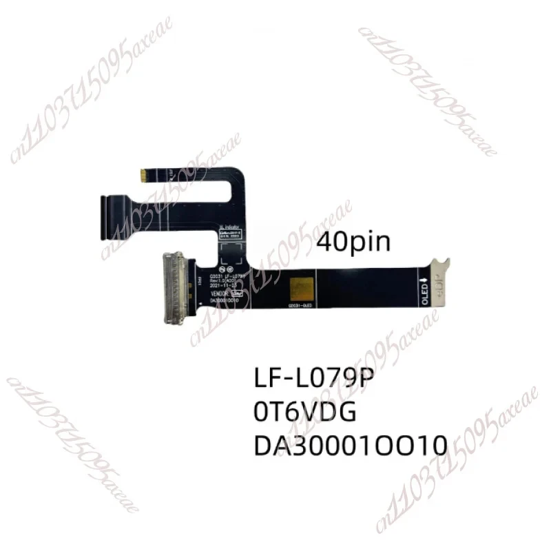 New Original LCD LED Video Flex Cable For DELL XPS 13 Plus 9320 (2022) OLED GDO31 LF-L079P  Laptop DA300010010 0T6VDG