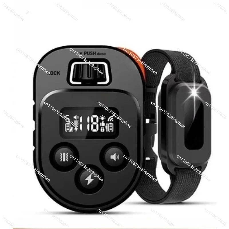 

Ошейник с дистанционным управлением и электронным кликером, универсальный ограничитель лая для больших, средних и маленьких собак