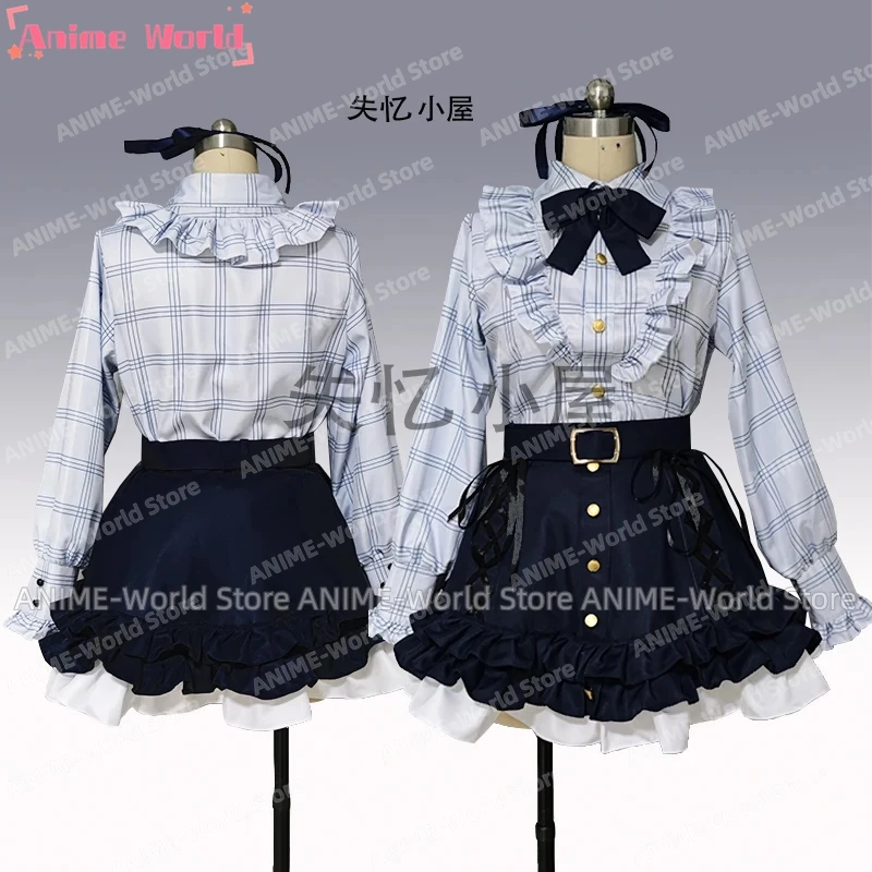 《Custom Size》Mayuzumi Fuyuko Cosplay Costume Elegant Sailor Dress Party Suit Shirt Skirts Halloween Carnival Uniforms