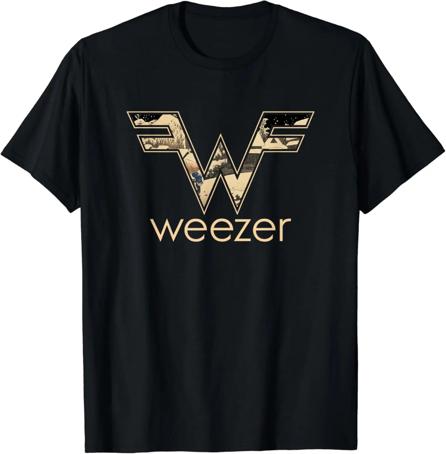 Weezer Pinkerton W T-Shirt  For Men Male Summer Casual Short Sleeve Cotton Tshirt