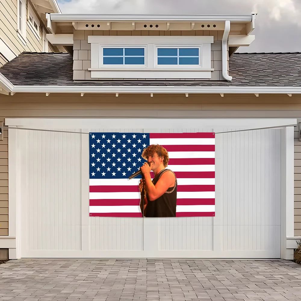 B-Benson B-Boone América Bandeira Sala Quarto Casa e Exterior Pendurado na Parede Concerto Impresso Fundo Decoração Art Banner