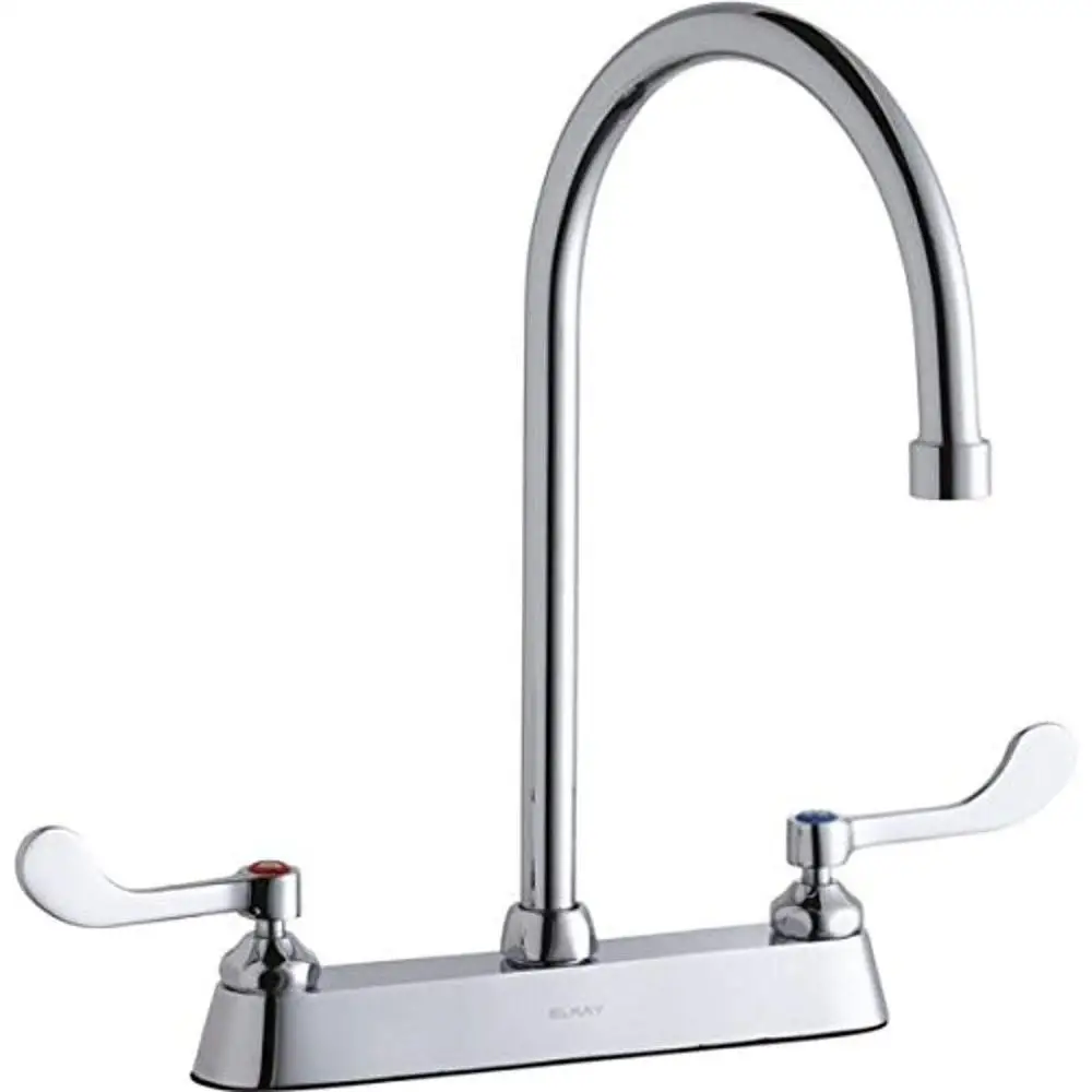 Chrome ADA Compliant Exposed Deck Faucet 8