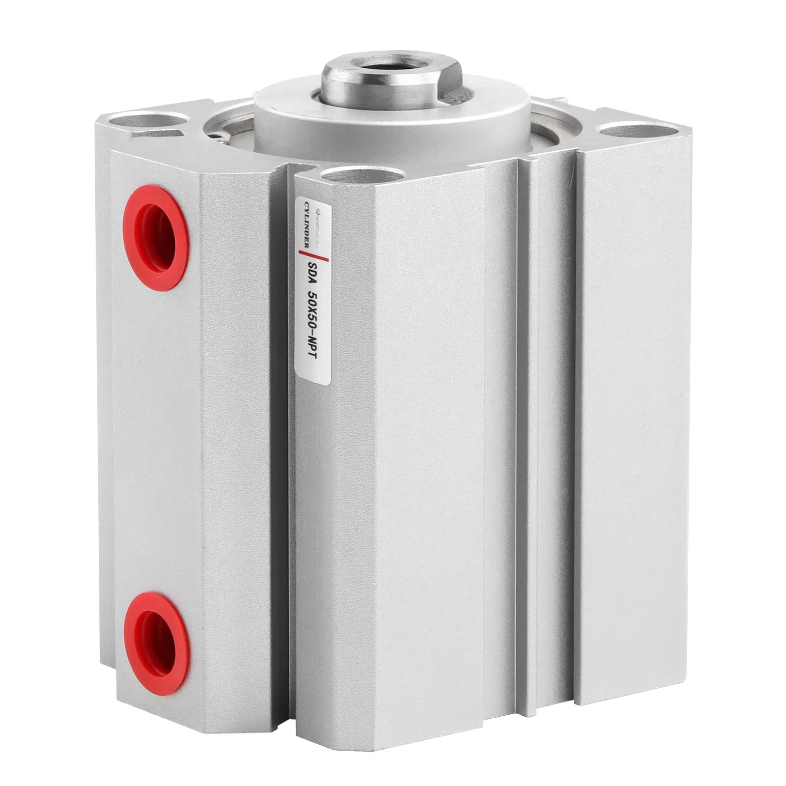 SDA Series Standard Compact Air Cylinder Aluminum Alloy Thin Type Pneumatic Double/Single Acting with Core Piston Component