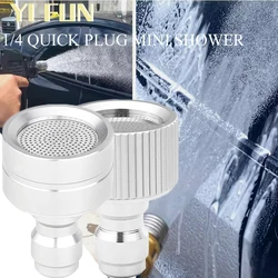 Car Wash Accessories High-Pressure Gun 1/4 Quick Plug Nozzle Water Gun Nozzle Cleaning Gun Quick Plug Stainless Steel Nozzle