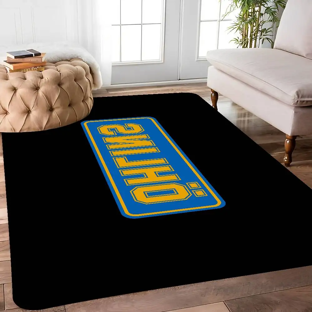 O-Ohlins Motorcycle Kitchen Mat Nordic Style Bedroom Living Room Doormat Home Balcony Anti-Slip Welcome Rug