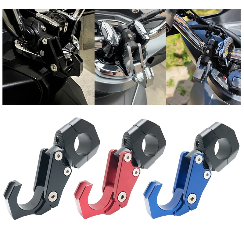 NEW Helmet Hook 22mm Handlebar Luggage Bag Hanger Hook Holder For Honda ADV350 ADV150 ADV160 ADV 350 150 160 XADV 750 X-ADV