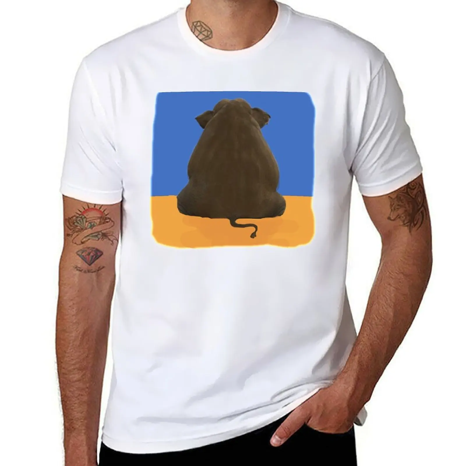

NCIS elephant in the room ORIGINAL design T-Shirt cotton t shirts man 100% man t shirts cotton T-Shirt