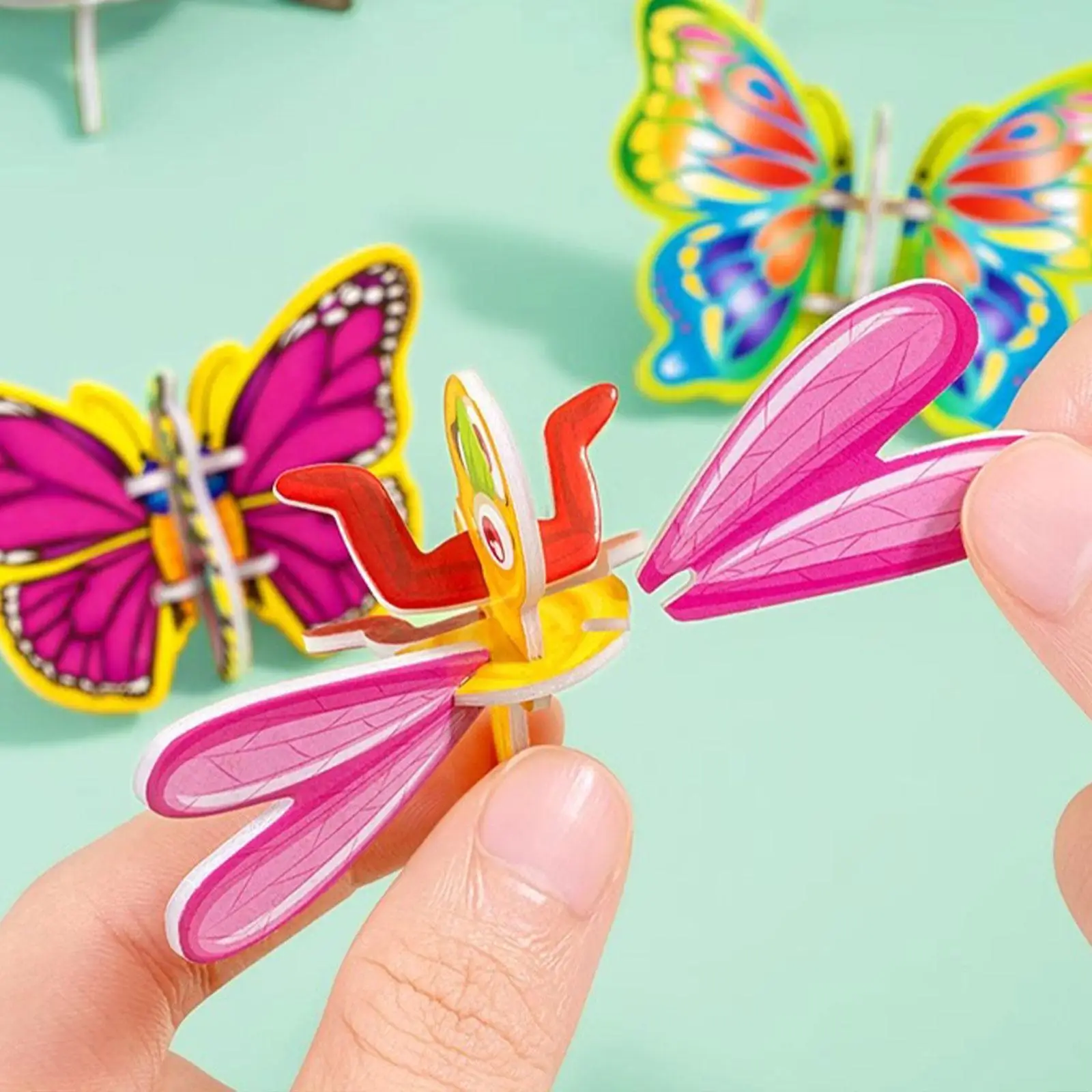 

3D-пазлы с мультяшными персонажами для развития мелкой моторики, уникальные подарки для раннего развития, игрушки для дошкольников, для мальчиков и девочек 4-7 лет