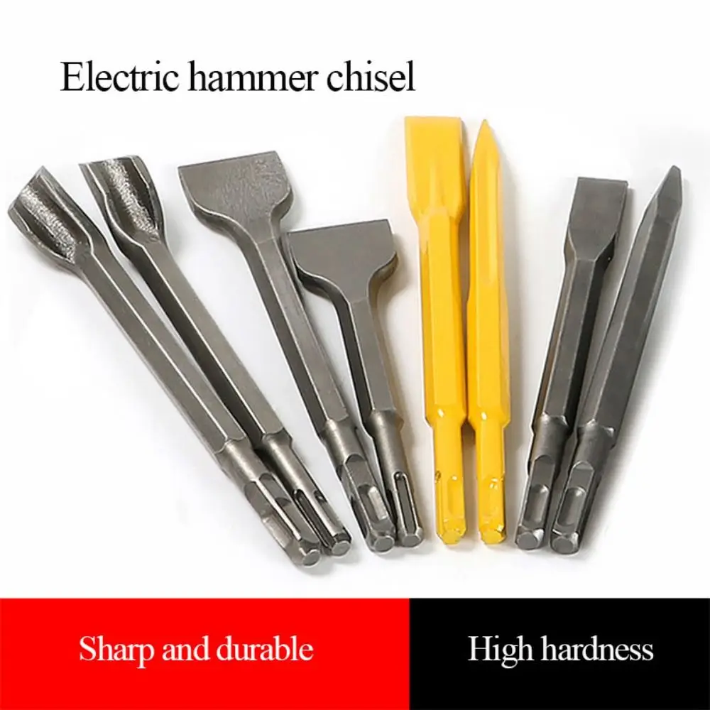 

Sharp and Flat Gouge Electric Hammer Drill Bit U-shaped Gouge Multi-Functional Power Tool Concrete Construction Drill Bit