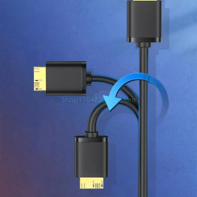 

Гибкий 50/100 см USB до микроуд B Ээкранскую передачу данных Эффективная передача данных