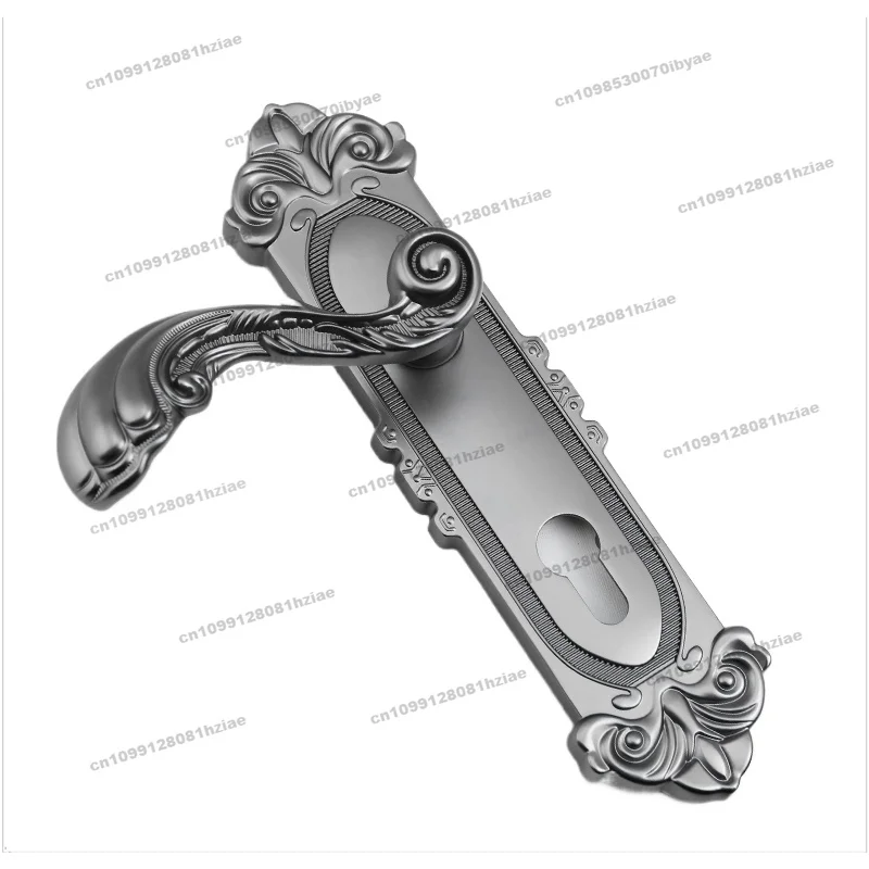 

Safety Door Lock Household Universal Lock Bedroom Indoor Door Handle European Silent Room Wooden Door Lock