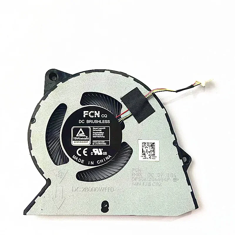 For Inspiron 15 3510 3511 3515 3520, Vostro 3510 3420 3250 Laptop CPU Cooling Fan P/N: EG50040S1-CQ71-S9A 0RFF51 Accessories