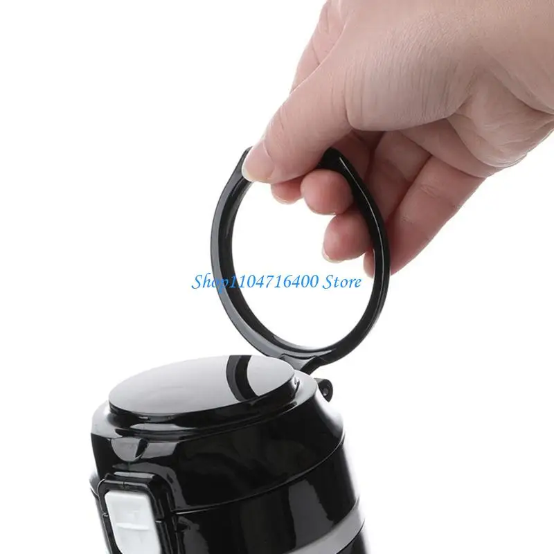 

y1gd Temperature Control Mug Travel Heating Cup Electric Heating Cup for Coffee in Car 12V 24V Heated Mugs 500ml 17oz