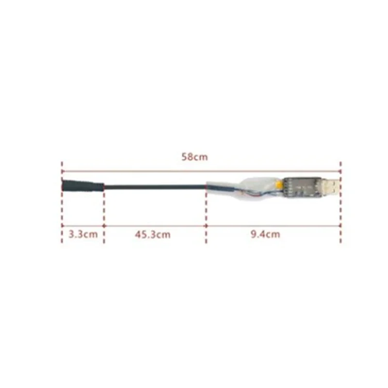 2pcs USB Programming Cable Bafang Mid Drive BBS01/BBS02/BBSHD Mid Motor