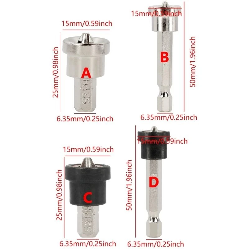 BENTH MAGNECT MAGNECT DRYWALT يضمن حتى عمق المسمار لتحسين الكفاءة. Y5GA