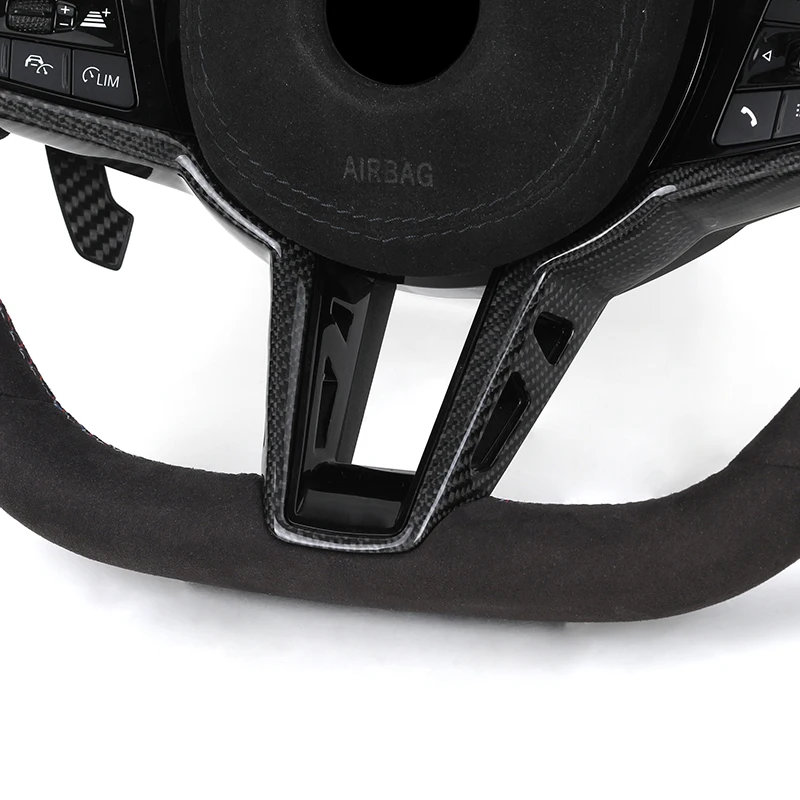 Full D-Shape Upgrade LCI Steering Wheel for G30 G31 G32 X3 G01 X4 G02 M2 G87 M3 G80 M4 G82 G42 G20 LCI M5 F90 G11