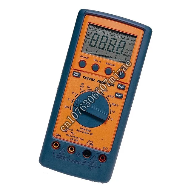 TECPEL DMM-129A 3,999 Count Digital Multimeter AC TRUE RMS electric