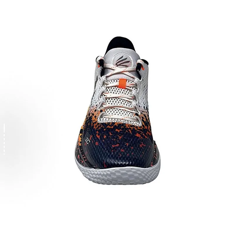 Баскетбольные кроссовки Under Armour 3026277‑100 Mid Signature, бело-черные, легкие, дышащие, спортивные.