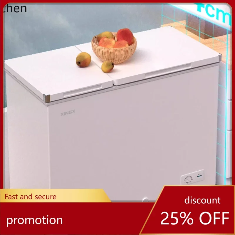 Freezer Refrigerator Dual-use Frost-free Horizontal Dual-temperature Fresh-keeping Refrigerator