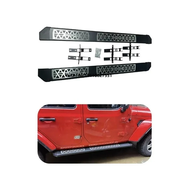 

Heavy-Duty Side Pedals for 21-25: Anti-Slip Running Boards & Side Step Bars, Exterior Foot Pedals