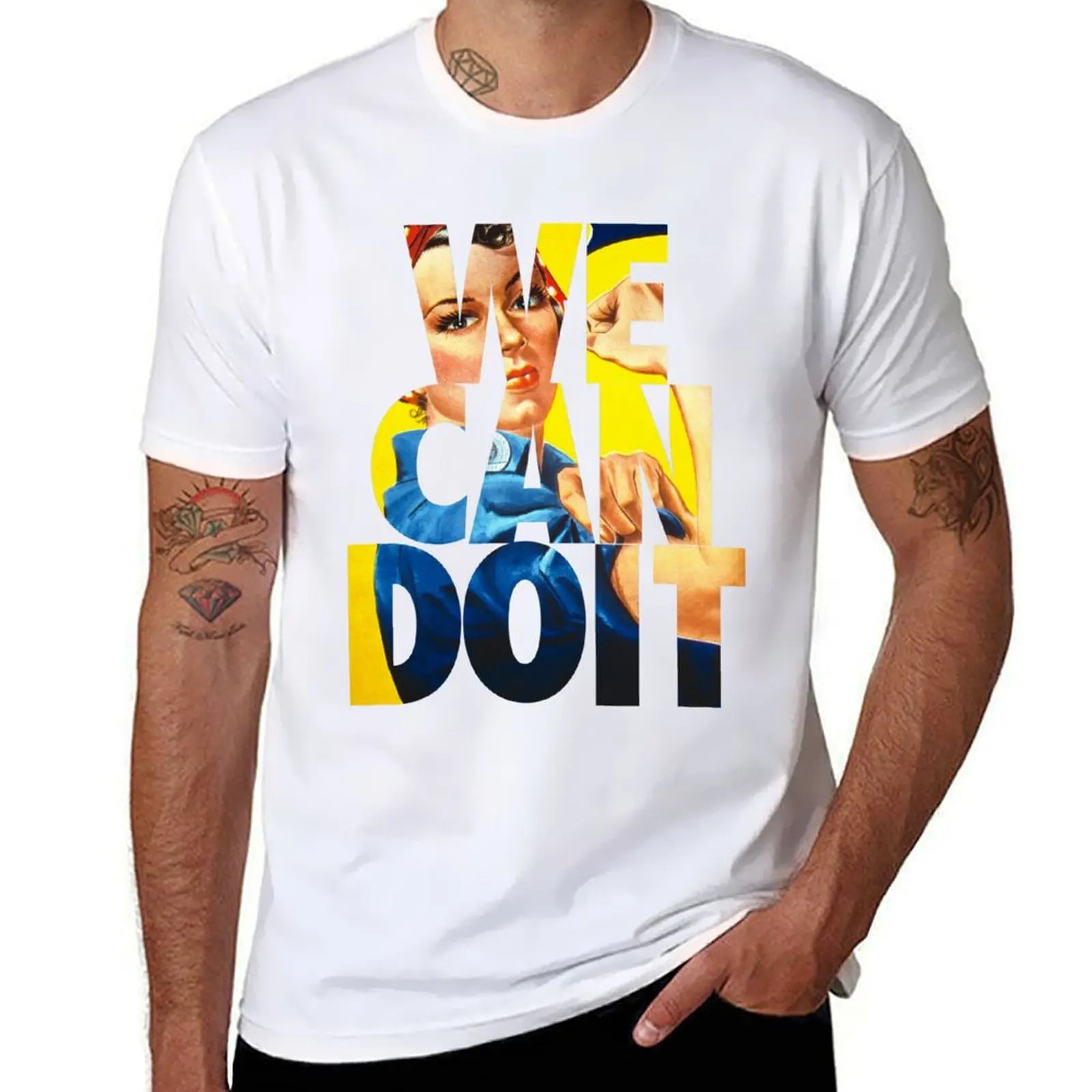 

Rosie The Riveter T-Shirt t shirts designer t shirt man casual T-Shirt