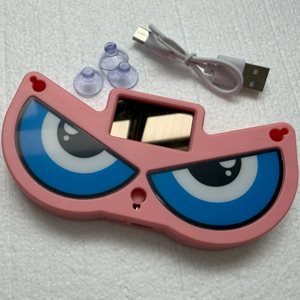Car Accessories Solar Car Light Suction Cup Decorative Solar Eyes Light Creative Cool LED Atmosphere Ligh Rear Window