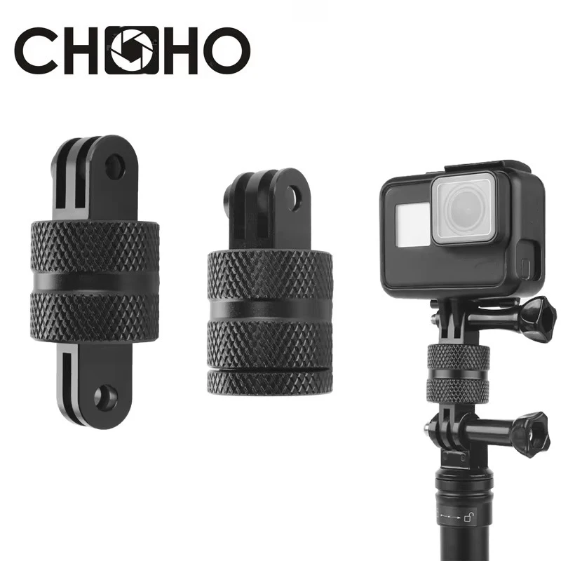 do Gopro 13 12 Akcesoria Aluminiowy uchwyt Metalowy adapter 1/4" Statyw cnc Alloy 360 Obrót Do Go Pro Hero DJI OSMO Insta360