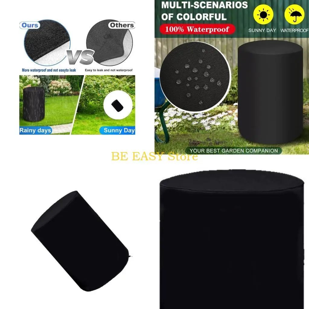 

E28F Дополнительная крышка коллектора дождевой воды 65x65x95 см Прочная непроницаемая конструкция Безопасная подходящая уличная