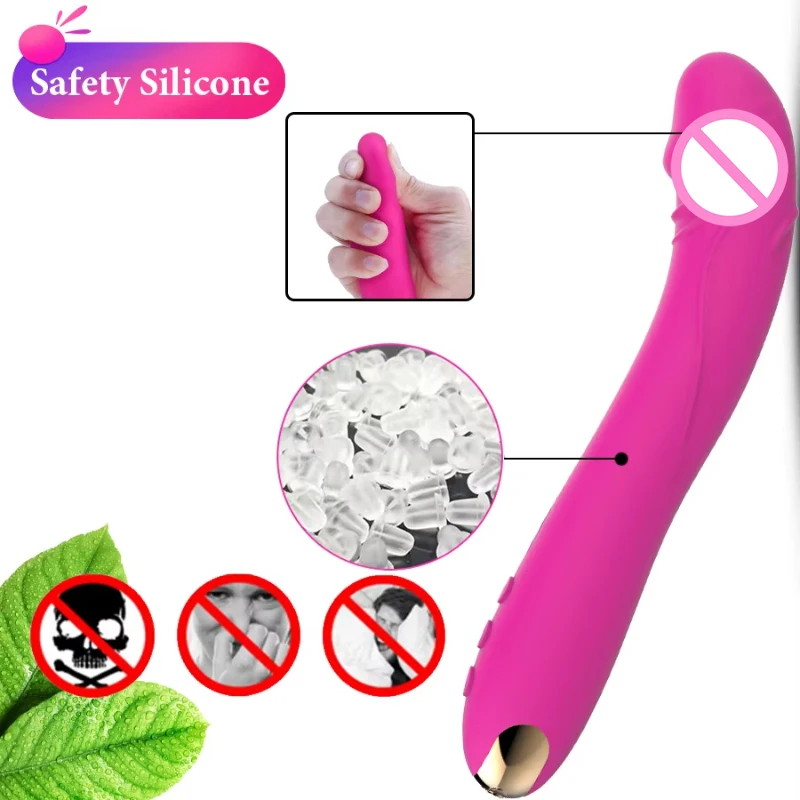 لينة سيليكون دسار هزاز للنساء 10 مُدلك بالاهتزاز G بقعة تحفيز الجنس لعب الإناث الاستمناء