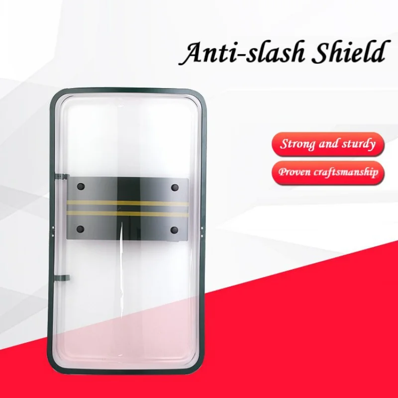 

Anti-cut Shield Metal Edging Campus Security Shield Anti-cut Protection Handheld PC Anti-riot Shield