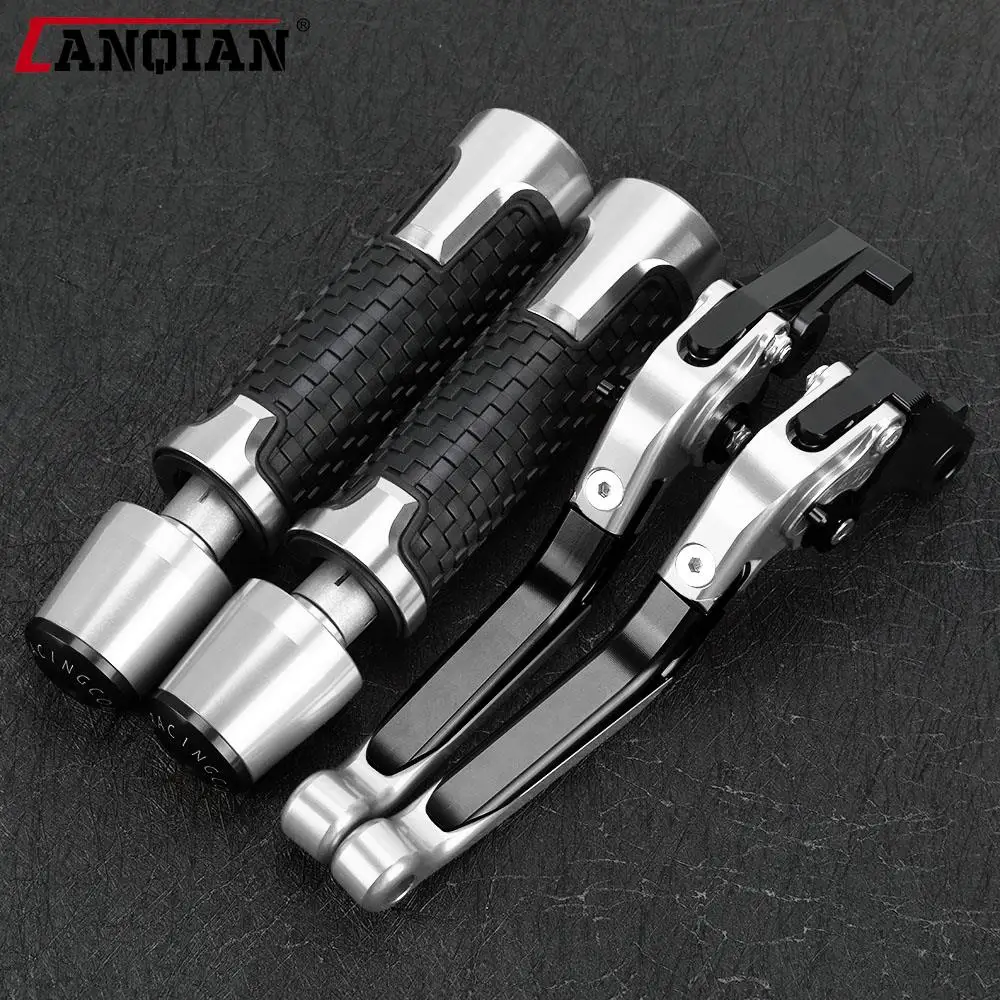 

For SUZUKI GSX1250F SA ABS 2010 2011-2016 Accessories Motorcycle Adjustable CNC Brake Clutch Levers Handlebar Hand Grips ends