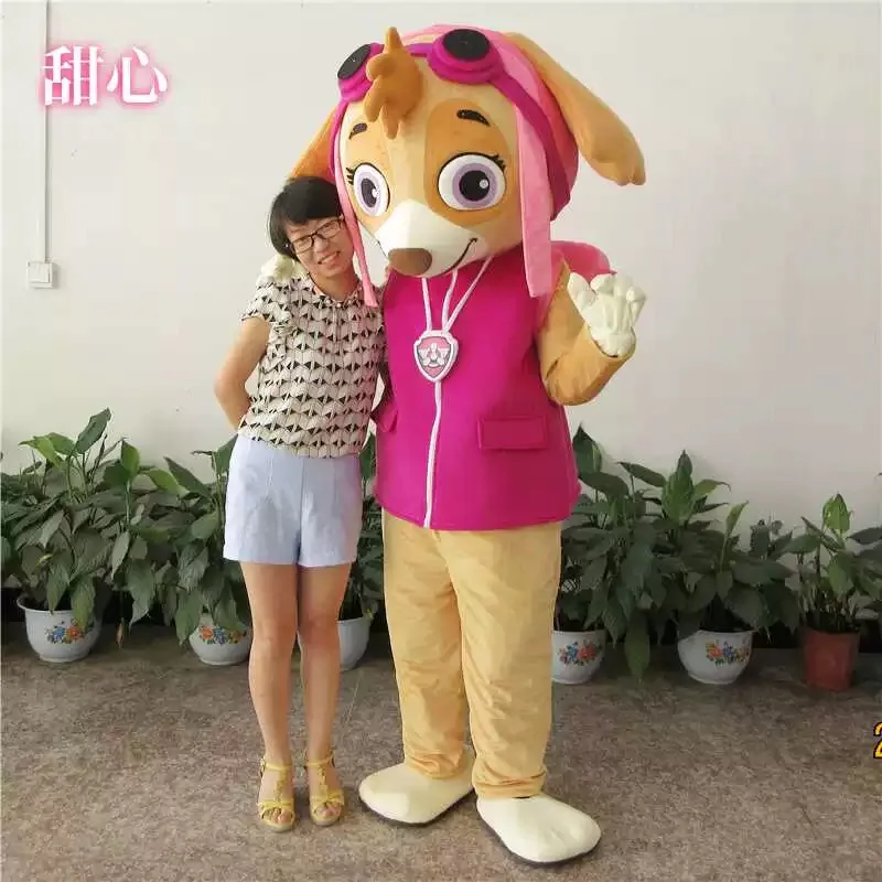 Paw Patrol Cosplay Cartoon Costume Mascot Set Clothing Commercial Activity Advertising Activity Adult Christmas Costumes Gifts