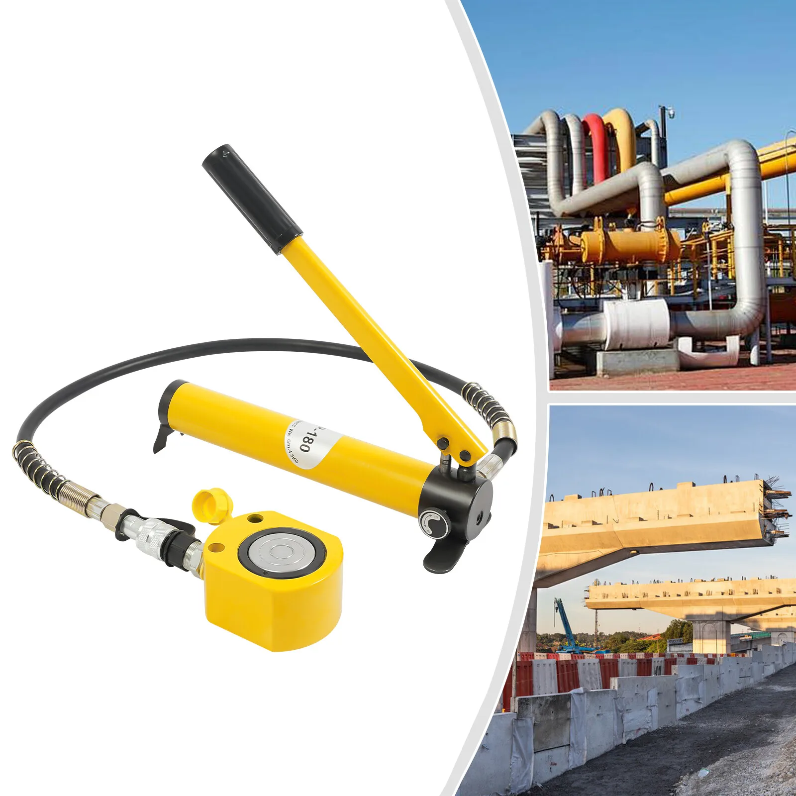 

20T/44092.45lbs Manual Hydraulic Pump Steel Industrial Hydraulic Jack Hand Pump & Hydraulic Jack