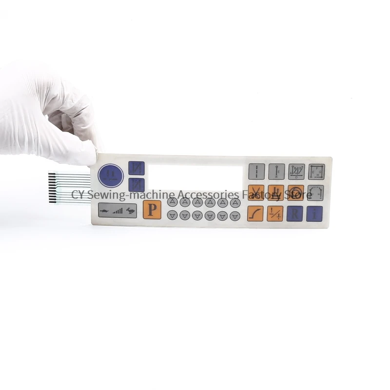 1PCS New Operation Panel Board Sticker Membrane Film Keypad Button Switch Paper for Industrial Sewing Machine