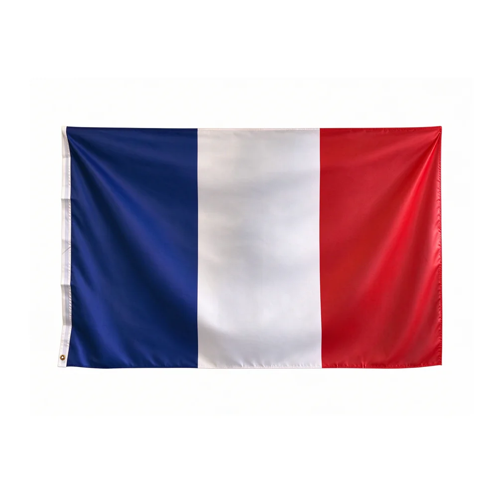 France National Flag 90x150cm 3x5ft Polyester Hanging FR FRA French Blue White Red Banner Indoor Outdoor Wall Garden Decoration