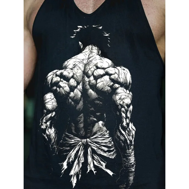 Fitness Shirt Men's Singlets Sleeveless Sweatshirt Bodybuilding Man Gym Clothing Men Top Fitness Vests Clothes Handsome Guy Vest
