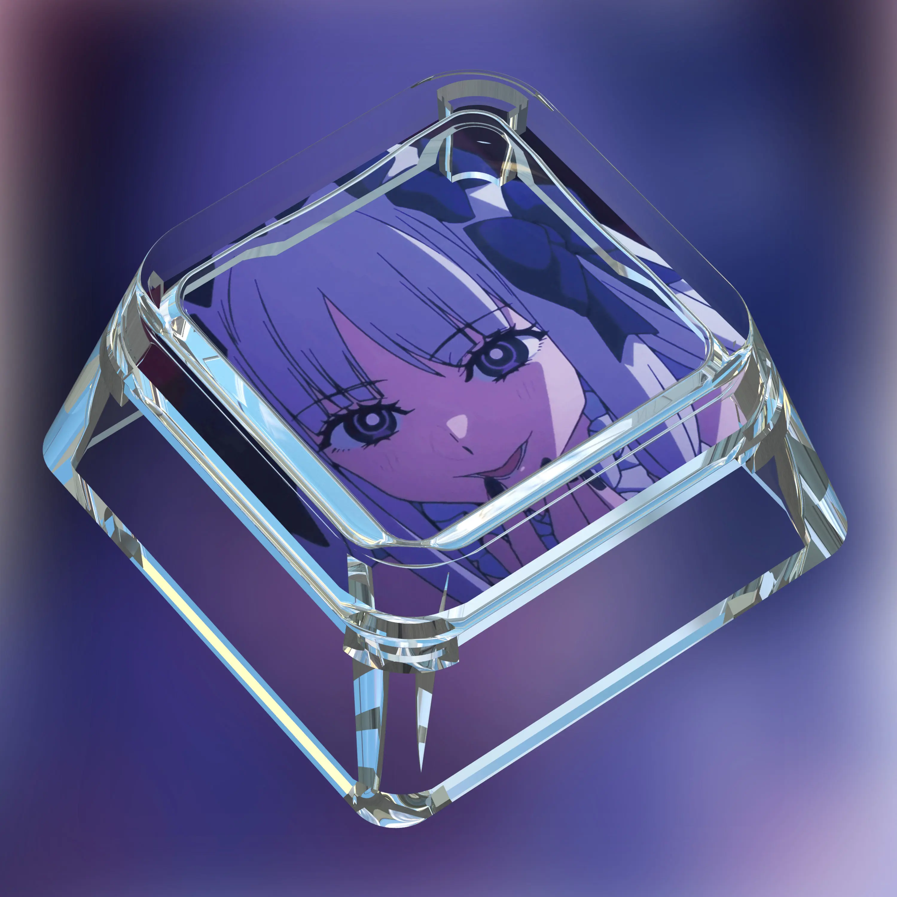Diy Cartoon Fate Strange Fake Mechanical Keyboard Keycaps Cross-Axis Mechanical Keyboard Pc Personalized Keycaps Gift Toys