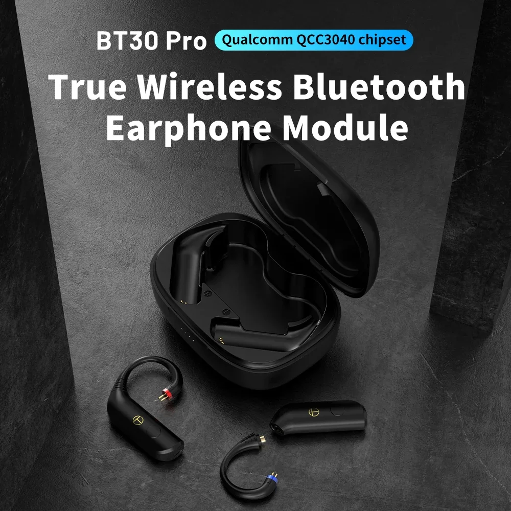 TRN BT30 PRO EarphoneS Module Upgrade Cable Wireless Bluetooth 5.2 HIFI 2PIN/MMCX Connector Replaceable Plug Ear Hook
