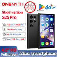 【World Premiere】ONEMYTH S26 Pro Mini Smartphone 4G Network Dual SIM Play Store 4.0 Inch HD Display 2000mAh 2GB+16GB Android 12.0