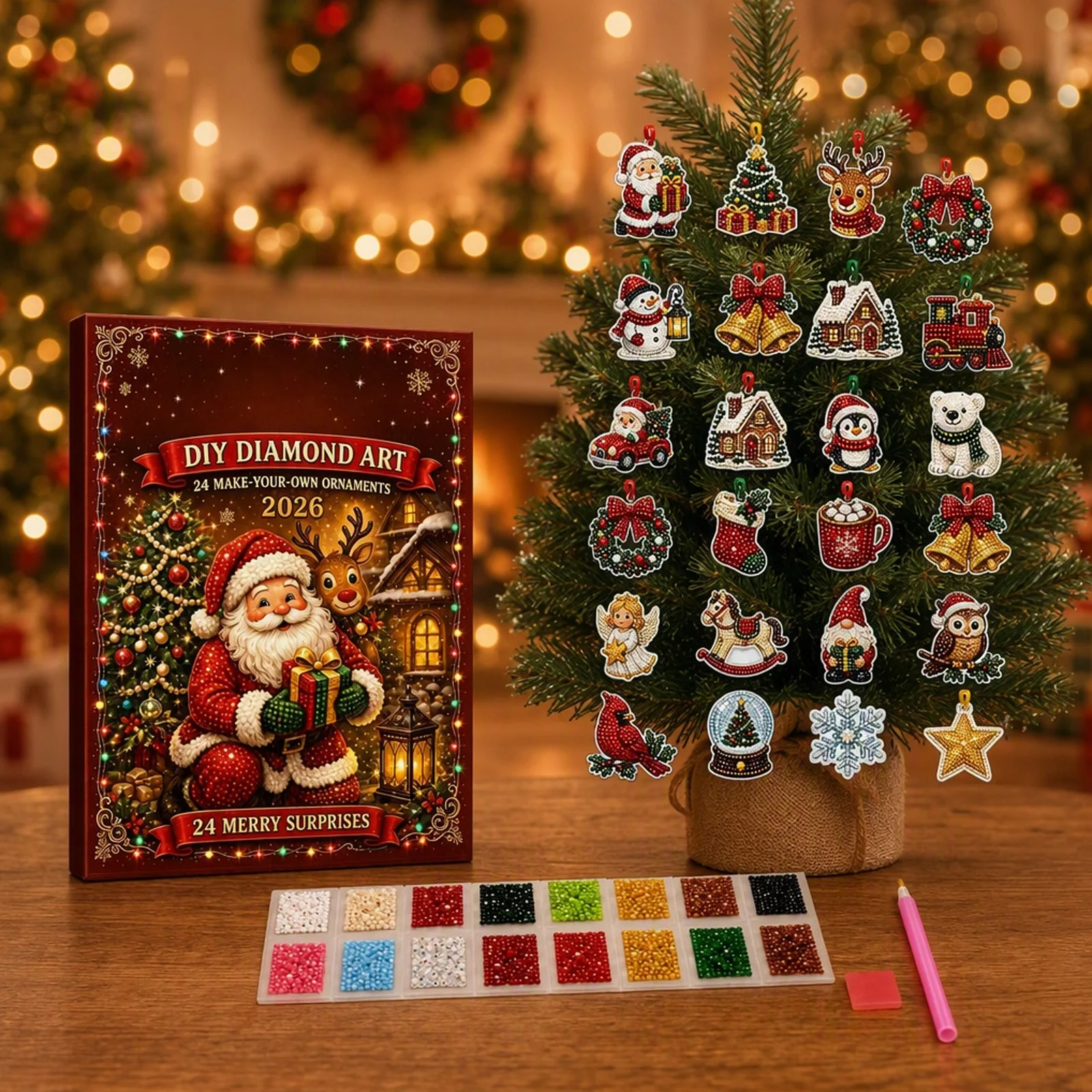 Elmas Sanatı Temalı 2026 Noel - Art Craft Kit incelemesi ve fiyatı