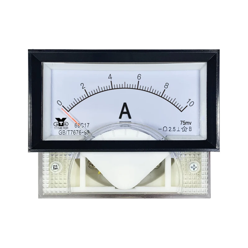 69C17 75mv DC Ammeter 50a 200a 300a 400a 600a 75a pointer 1ma ammeter