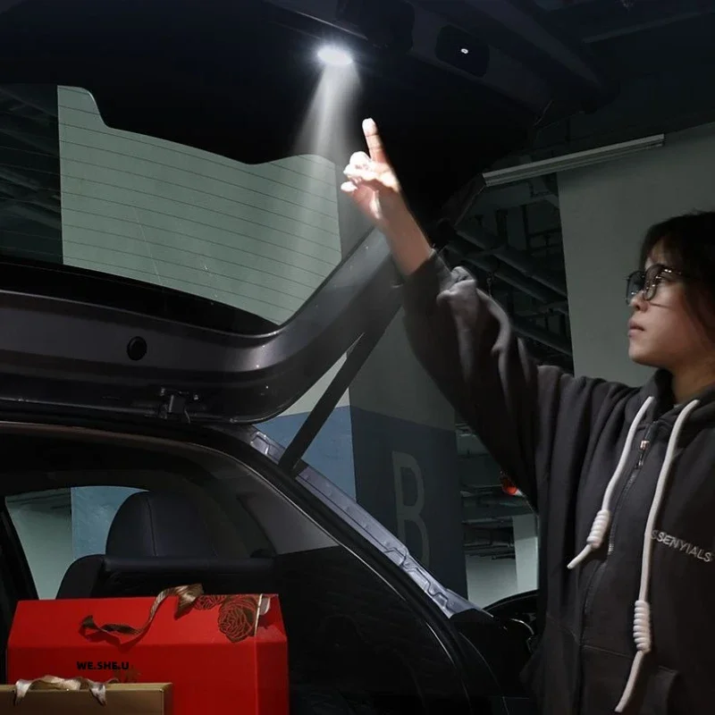 Für Geely EX2 Proton e.MAS 5 2026 2025 Auto-Innenraum-Zubehör Ultrahelle LED-Kofferraum-Heckklappenbeleuchtung Willkommenslicht-Upgrade – Detail 5