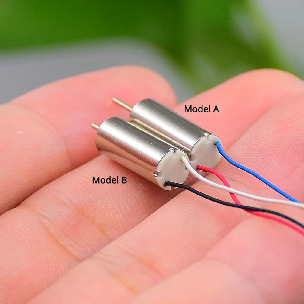 1PC Tiny 6mm*15mm 615 Coreless Motor DC 3.7V 50000RPM/ 53500RPM High Speed High Power for Four Axis Drone Aircraft