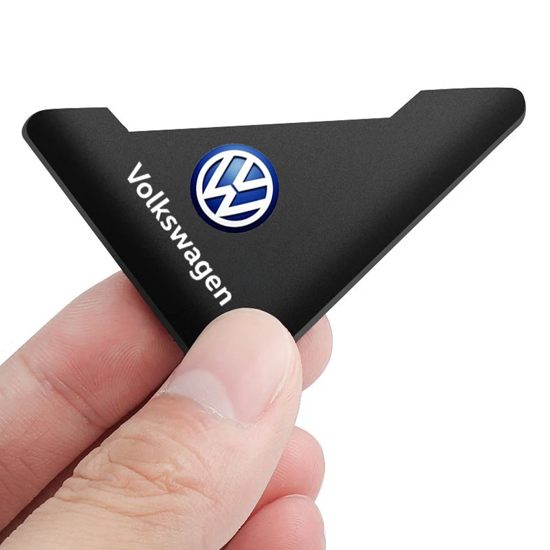 2Pcs Silicone Car Door Corner Cover Auto Anti-collision Protection Sticker For Volkswagen VW Golf Passat B6 Jetta Touran CADDY