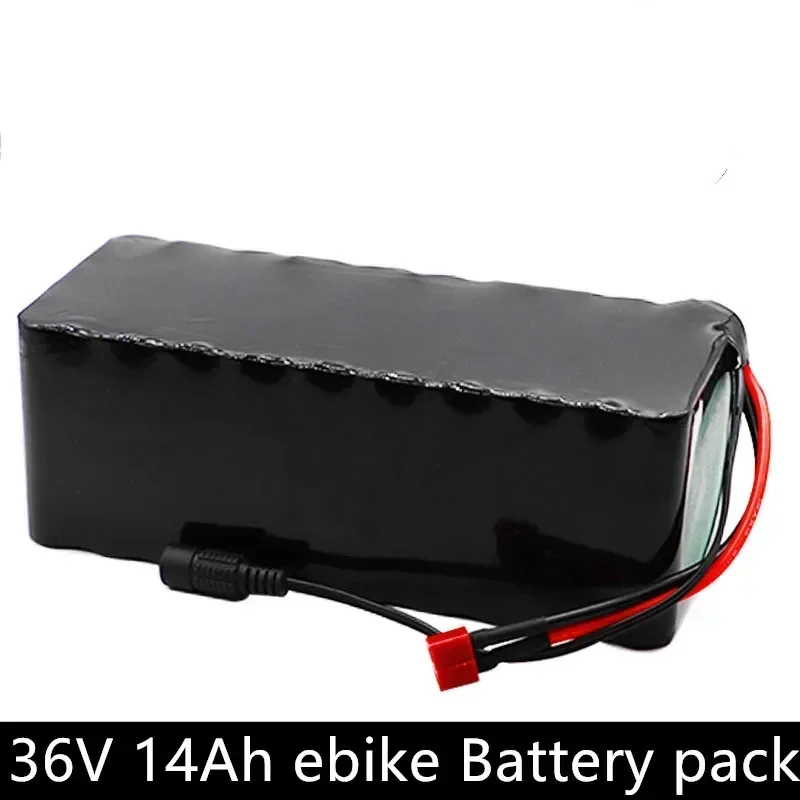 Batterie 36V, 14, 12, 10 ou 8Ah, pour vélo électrique, kit de conversion, eBike, Bafang 1000W, avec chargeur compte 60 et prise T